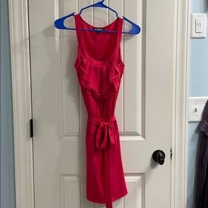 Pink Express dress.